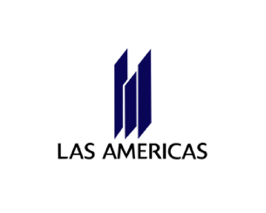 Logo Las Américas - convenio con Jardín Inti